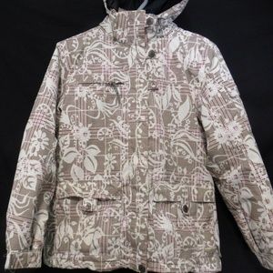 Firefly winter jacket, hoodie, beige, pink, gray